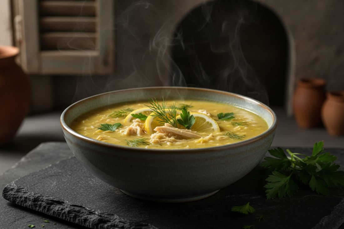 AVGOLEMONO SOUP