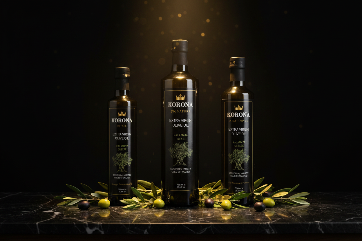KORONA Estates - Three Bottles Hero